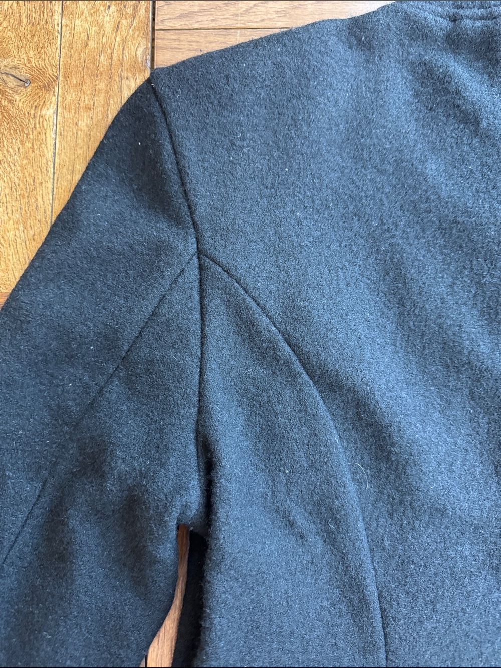 Geiger Boiled Wool jacket with Button Front - Picture 7 of 8